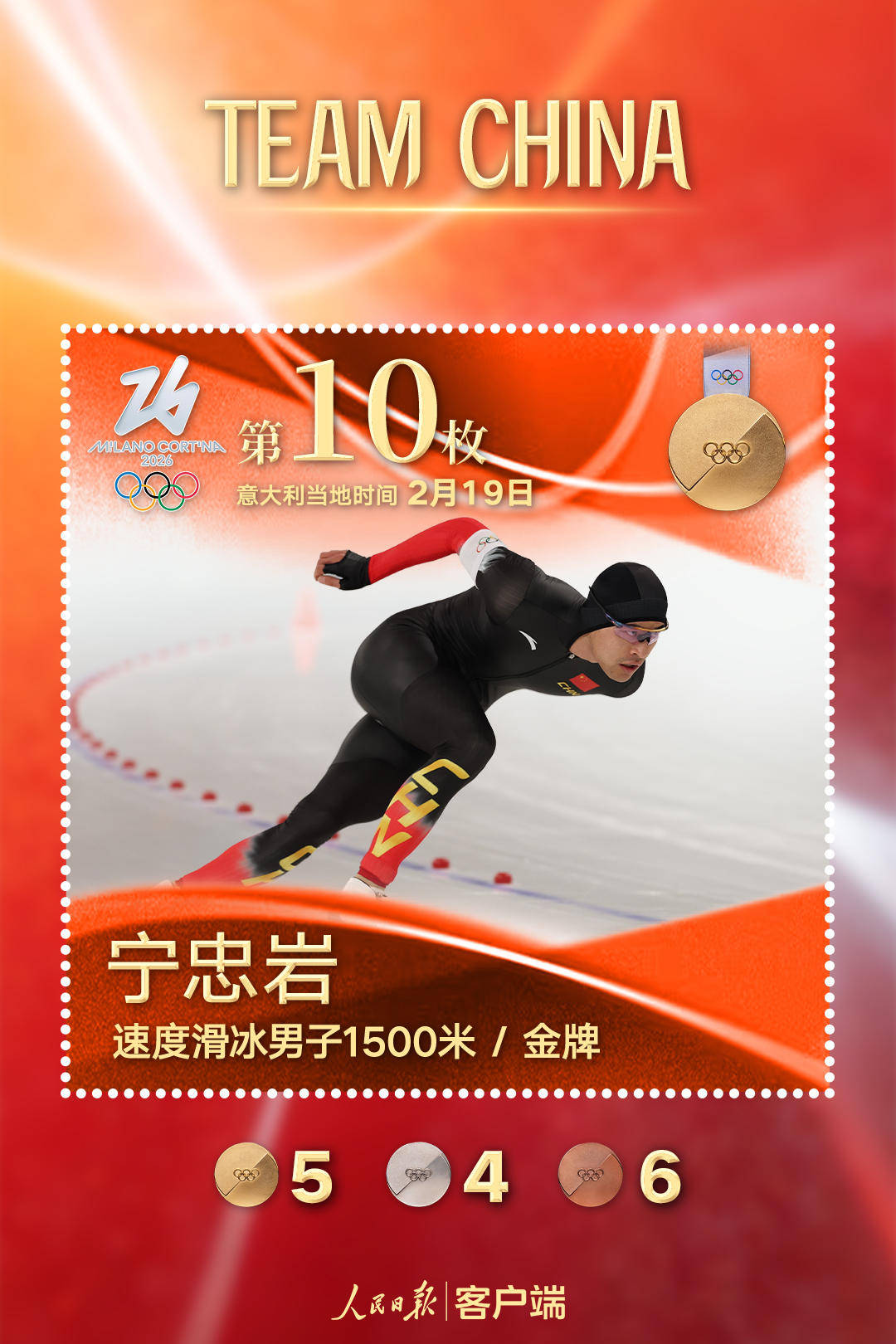 驕傲收藏！Team China 米蘭冬奧會“紀念封”來了