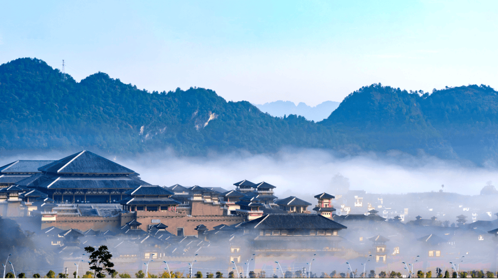 都勻秦漢影視城以“影視+”啟用西南文旅新賽道