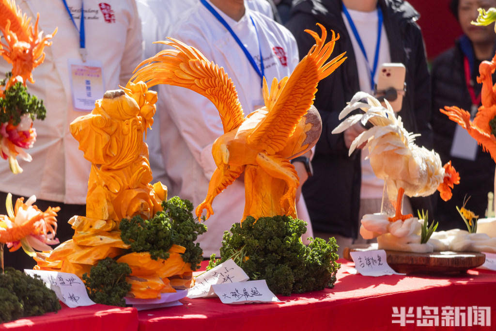 蘿蔔雕刻，大開眼界！