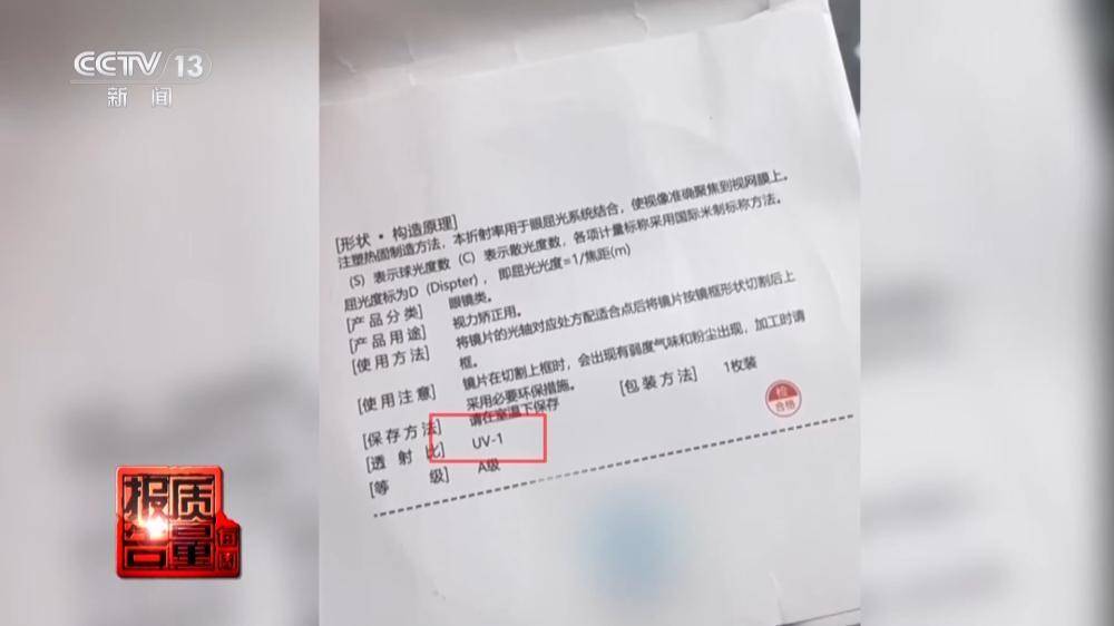記者調查市場亂象：別讓太陽鏡變“傷眼鏡”