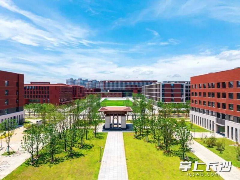 原創長沙這所985大學新校區，將迎來首批師生
