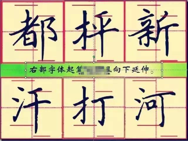 硬筆書法28種基本筆畫的書寫方法、規律和口訣，快收藏起來教給孩子吧！