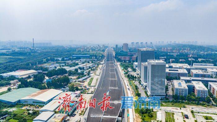 40公里東西向快速大通道成形！濟南工業北路東延提速建設