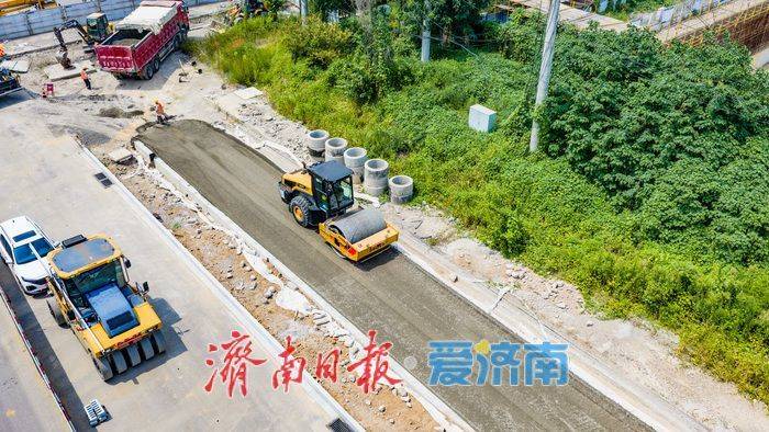40公里東西向快速大通道成形！濟南工業北路東延提速建設