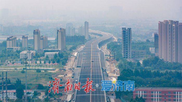40公里東西向快速大通道成形！濟南工業北路東延提速建設
