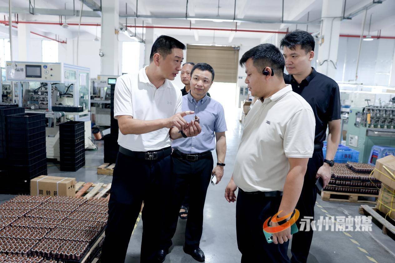 袁章中調研園區企業和物流配套專案