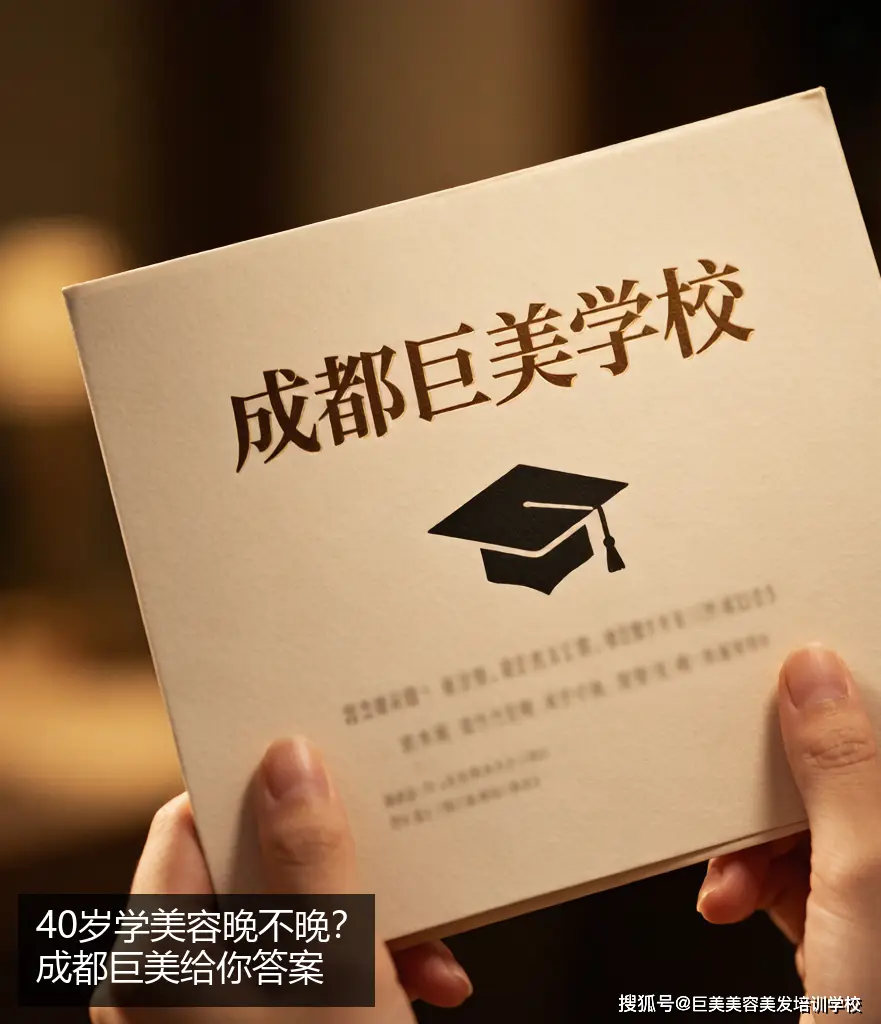 從超市收銀員到美容師：40歲寶媽在成都巨美學校學美容的真實記錄