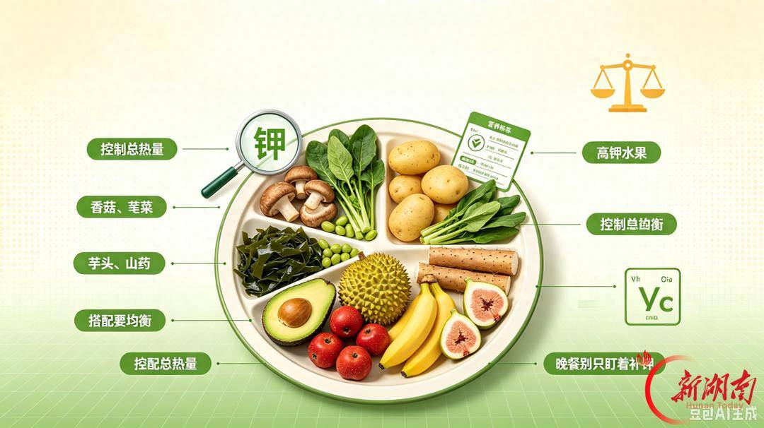 晚餐多吃“高鉀食物”，能快速掉秤？