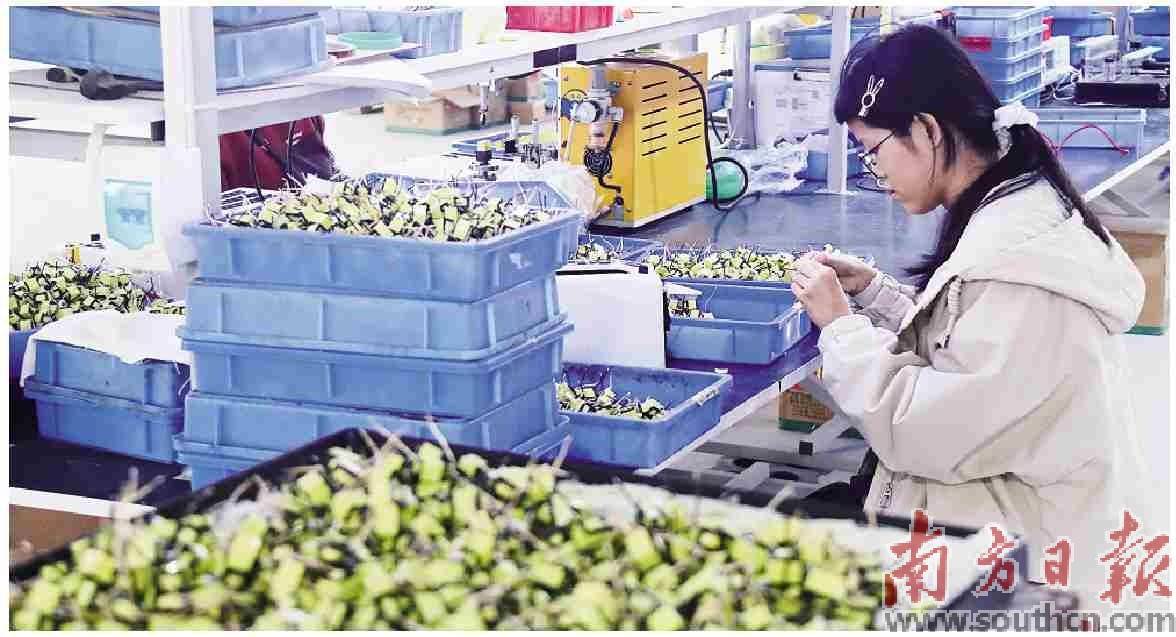 電子元器件產業“搶灘”陽春