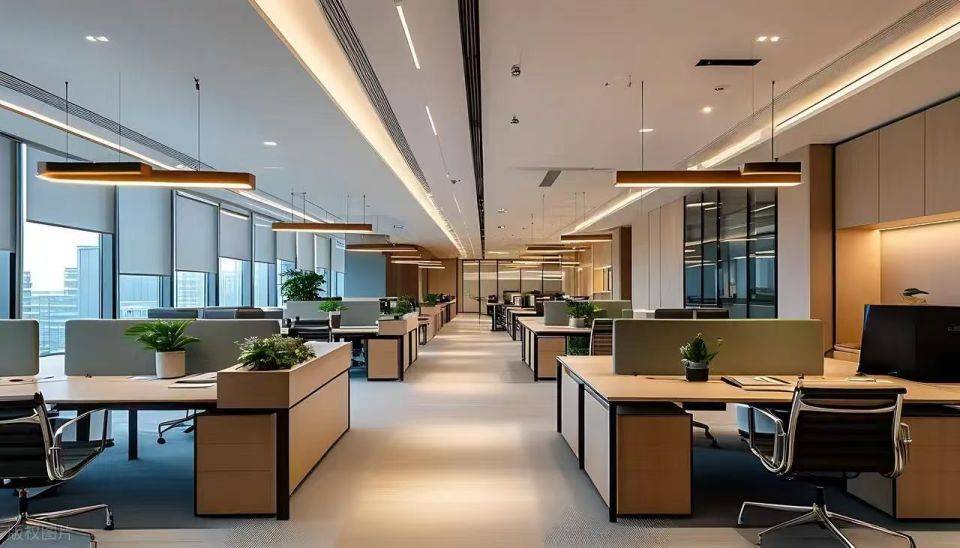 陝西寫字樓裝修設計，陝西辦公場所裝修施工，陝西共享辦公室裝修