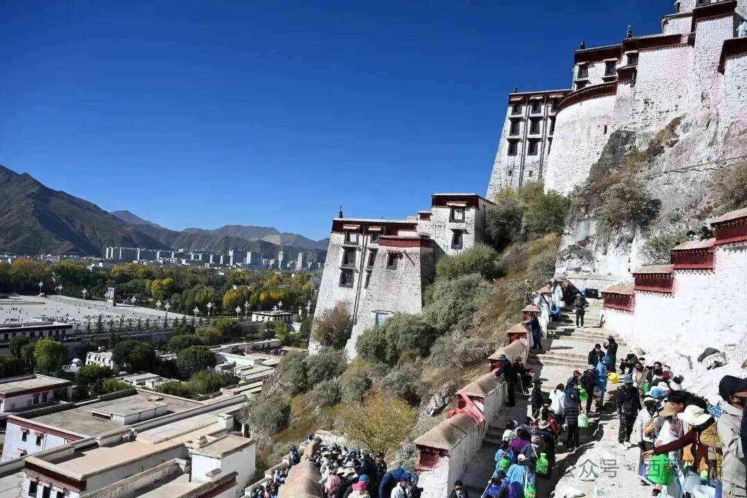 布達拉宮開始年度“美容”啦！