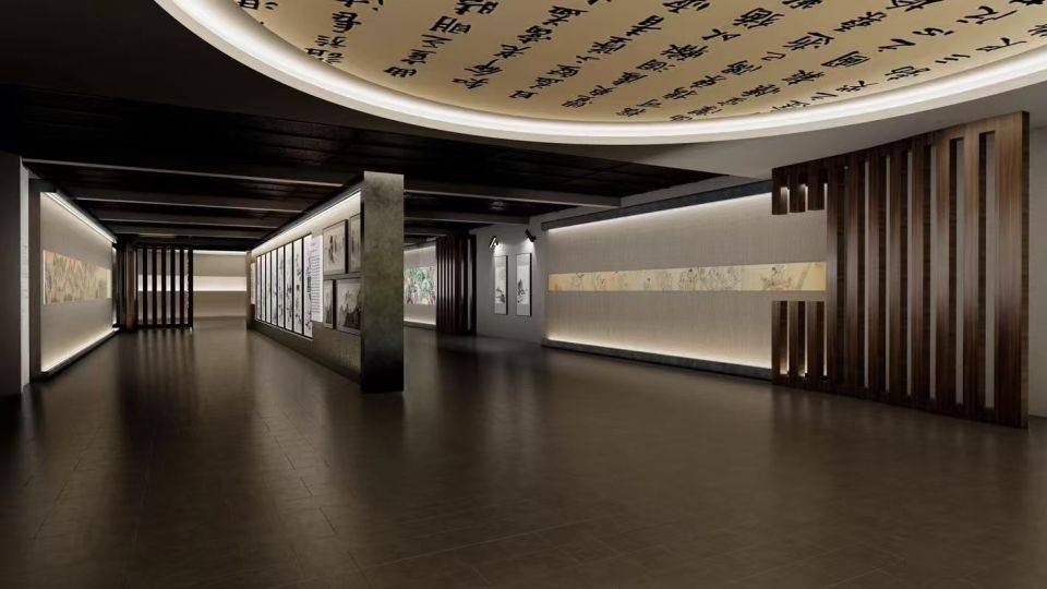 陝西博物館裝修施工，陝西博覽館裝修要點，陝西展廳裝修設計施工