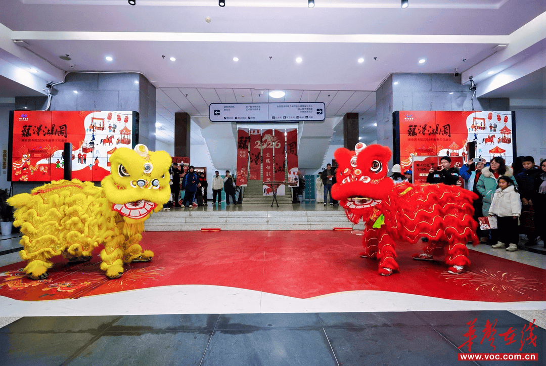 跨界聯動賀新春 湖南圖書館2026年新春文化廟會啟幕