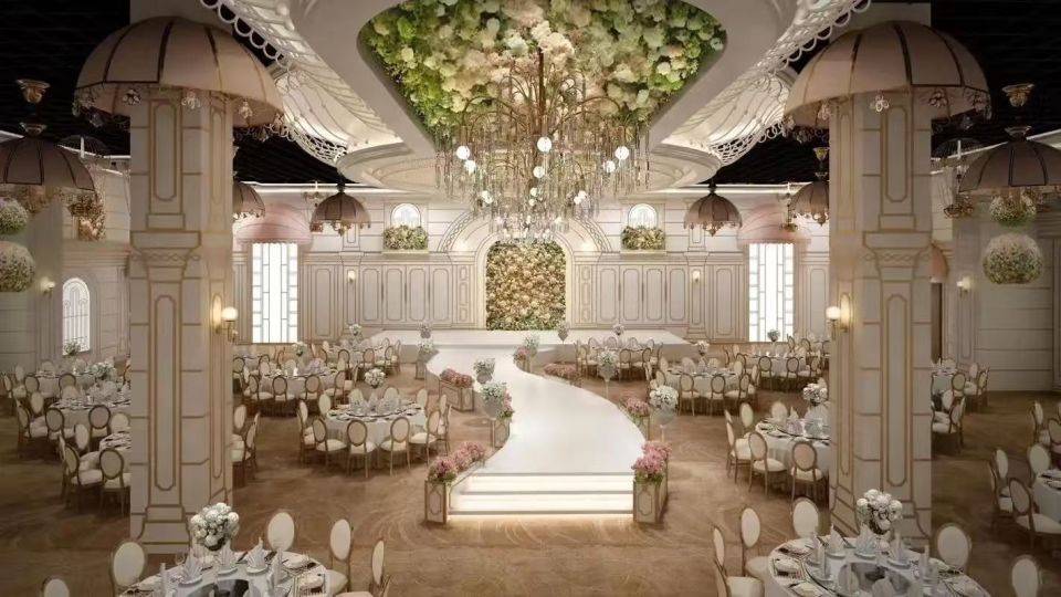 陝西宴會廳裝修設計，陝西酒店餐廳裝修設計，陝西酒店餐飲裝修