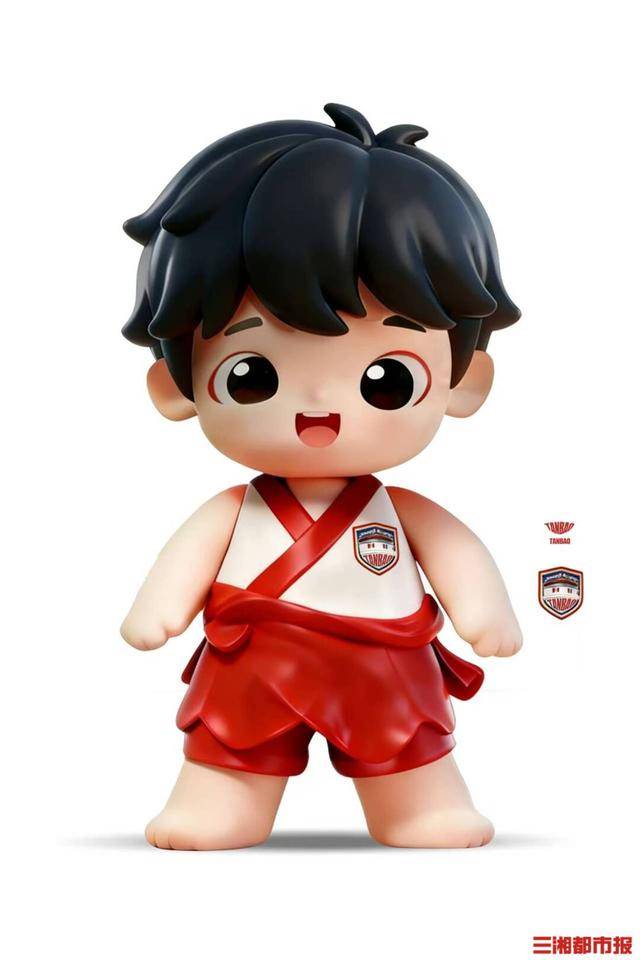 “阿蓮”與“潭寶”登場！第六屆湖南旅遊發展大會吉祥物亮相