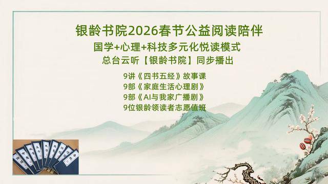 全民閱讀，國學+心理+科技多元化假日悅讀