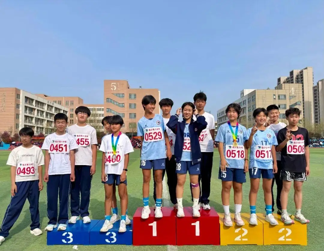 原創臨沂第六中學2026年春季田徑運動會開幕
