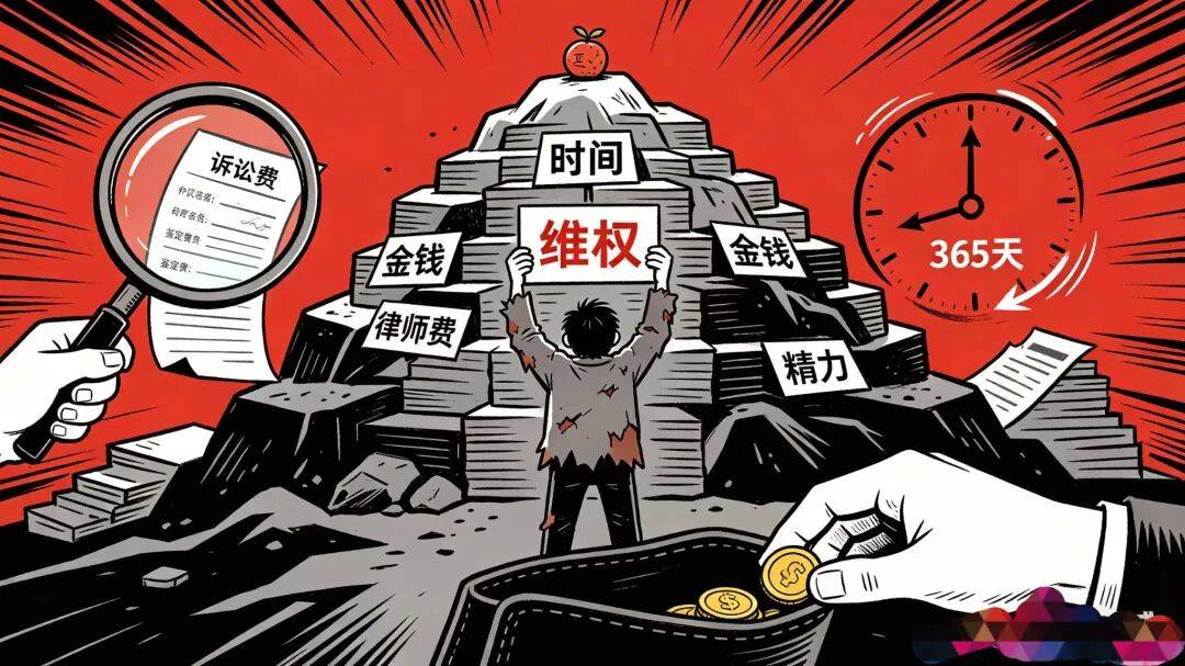 過高的維權成本，只會讓法律成為少數人的特權