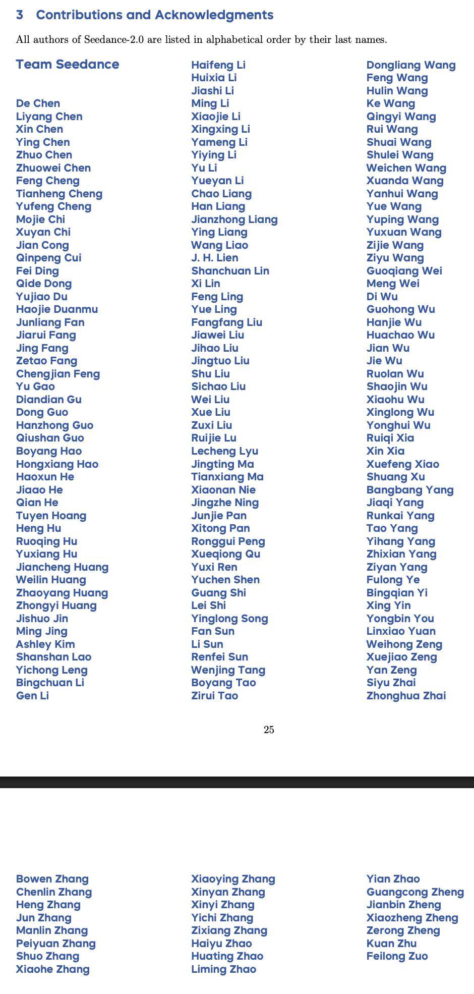 位元組Seedance 2.0發論文了，171人署名，吳永輝曾妍在列