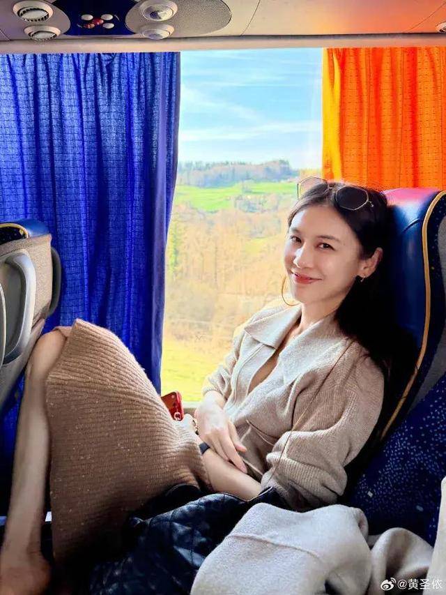離婚後的黃聖依，已出國瑞士留學深造工商管理，最新發文曬留學生活
