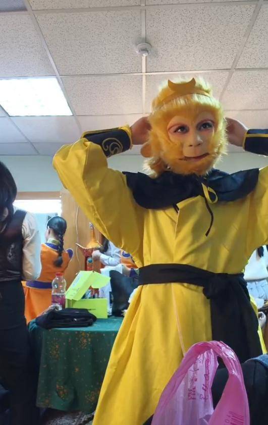 中國留學生扮齊天大聖參加俄羅斯一地選美比賽