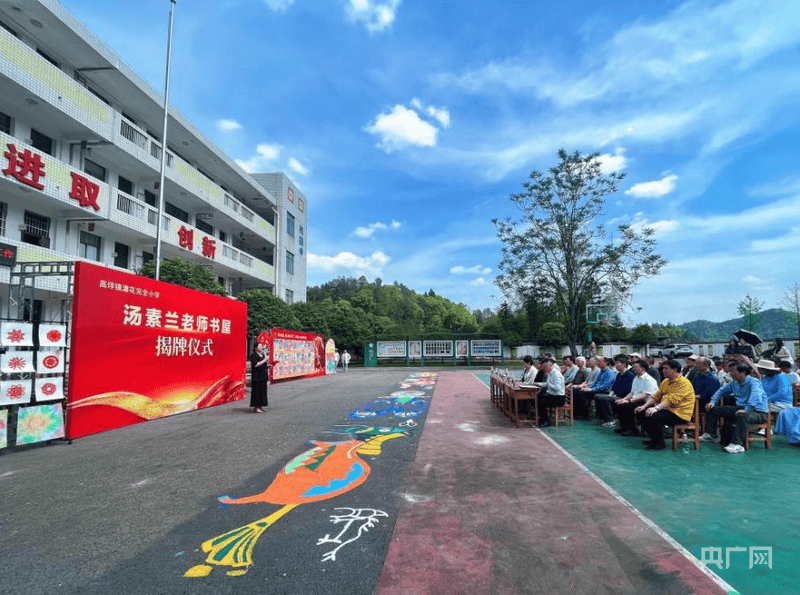 著名作家走進湖南鄉村小學 捐贈書屋點亮書香童年