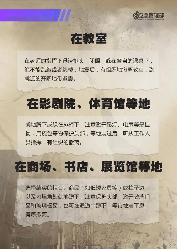 地震來襲，該如何自救逃生？這份避險指南請收藏→