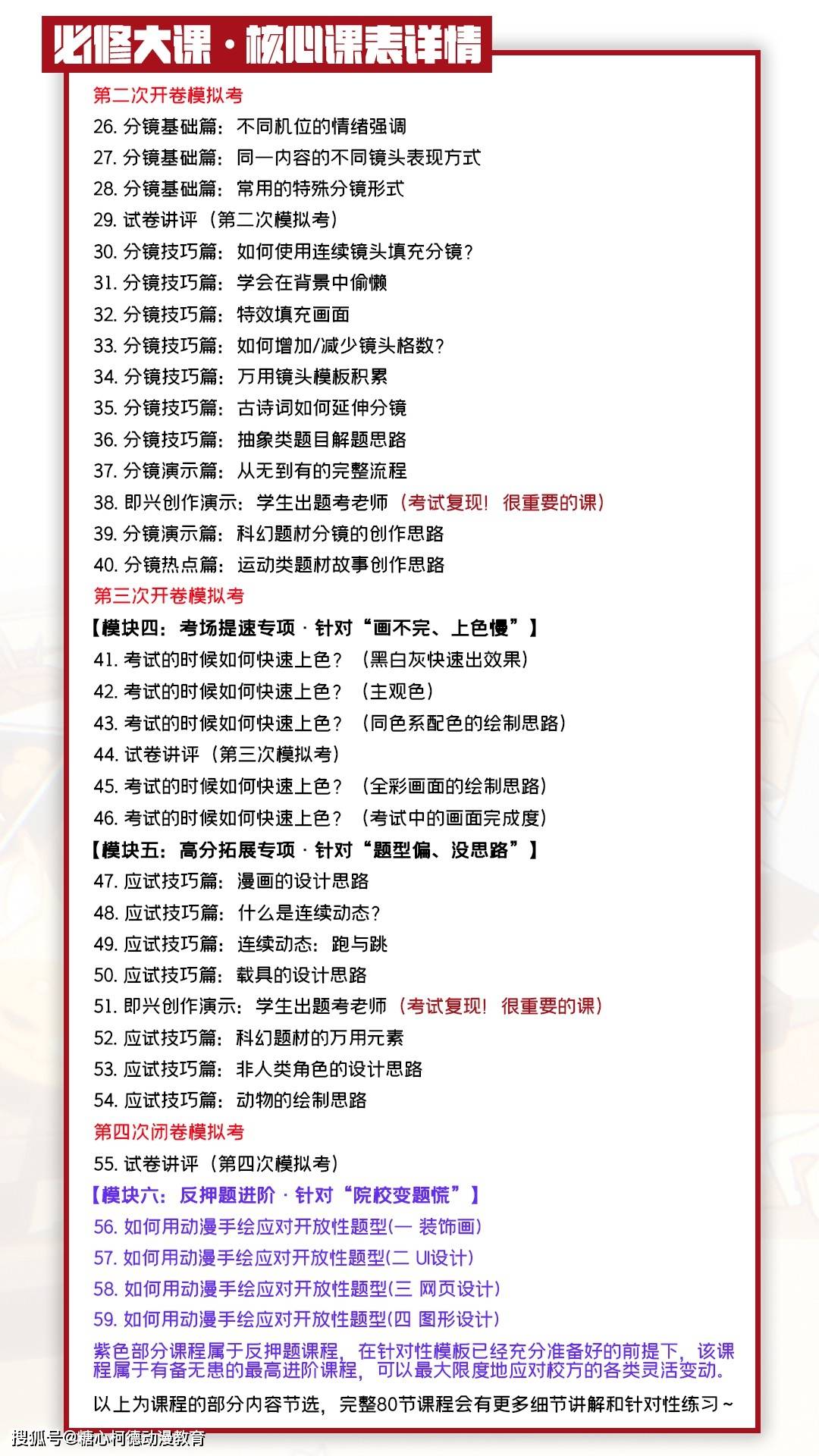 2027級糖心柯德動漫數媒考研手繪· 暑期系統班招生中！丨動漫考研丨數字媒體藝術考研丨插畫考研丨漫畫考研丨遊戲考研丨設計考研丨藝術考研