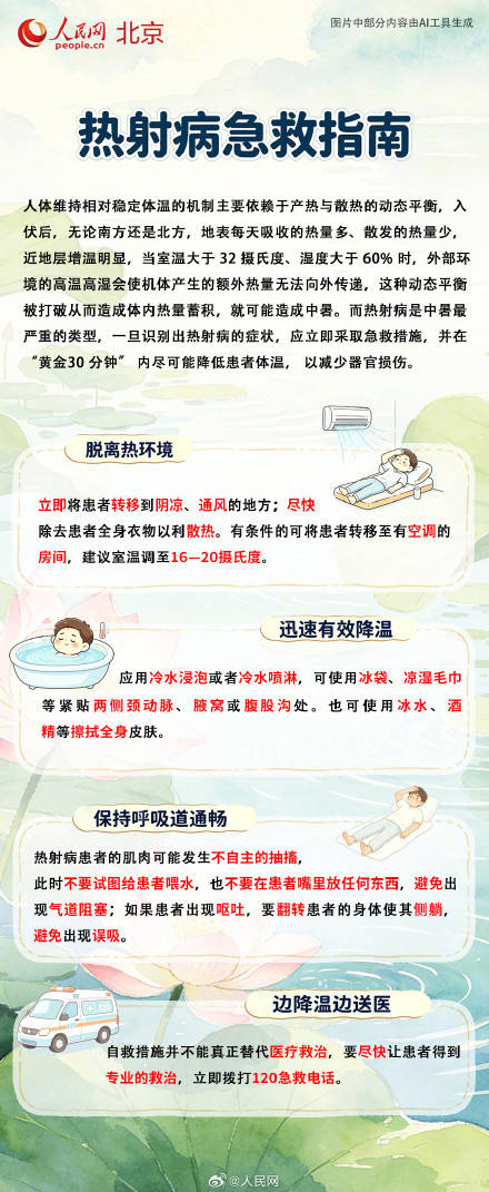 收藏！超實用的三伏健康小知識
