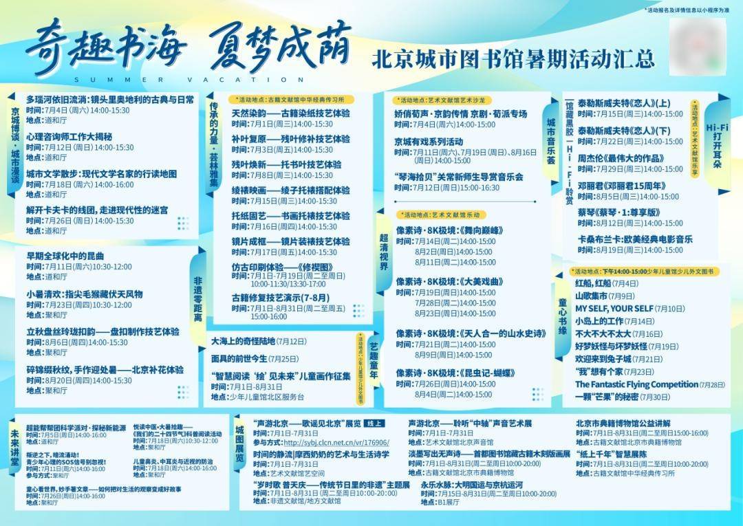 清涼好去處！暑期博物館、圖書館展覽活動彙總，帶娃走起——
