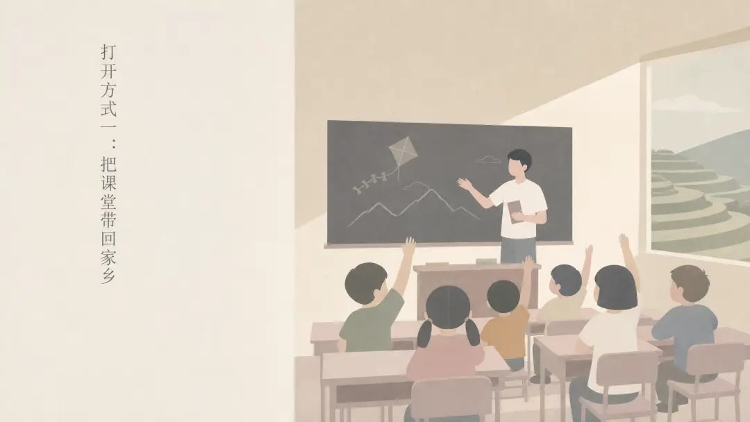 AI圖片｜“黔籍大學生”歸巢記——返鄉大學生的N種開啟方式