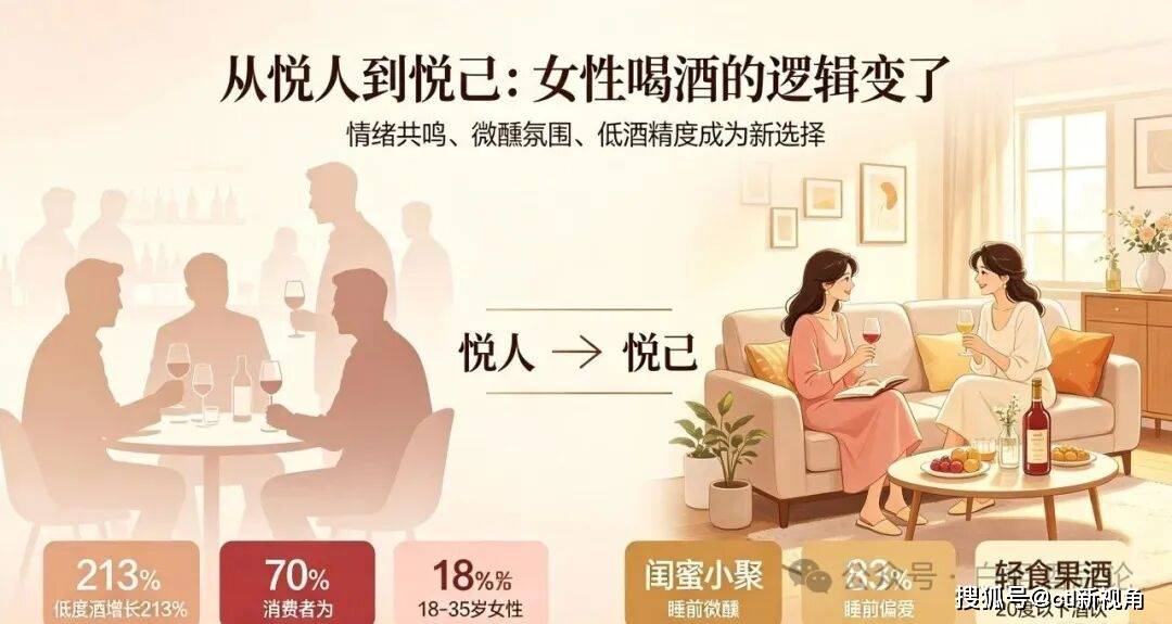 女性正在接管酒桌？資料告訴你，這不是錯覺