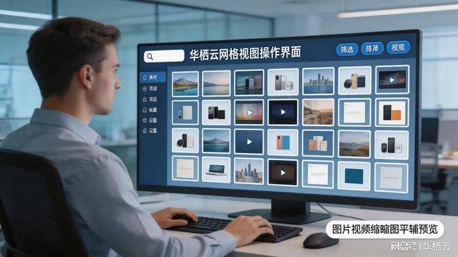 設計團隊素材散亂，視覺素材批次極速瀏覽