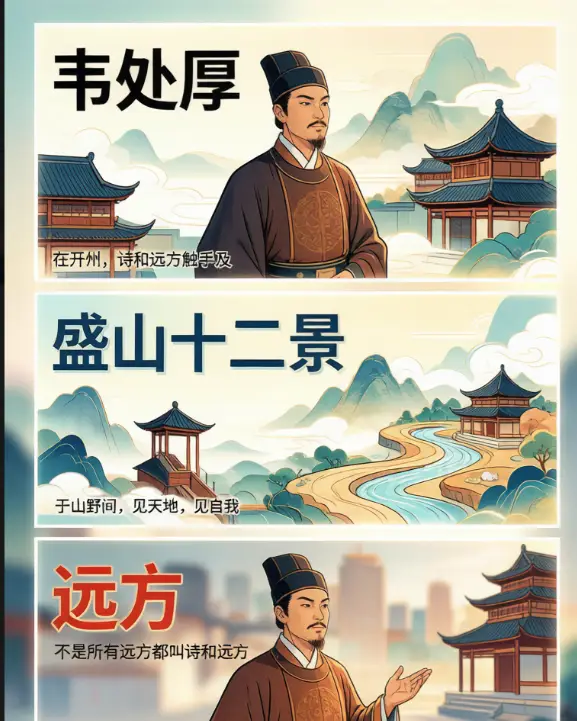 旅遊是詩和遠方？韋處厚第一個不服！