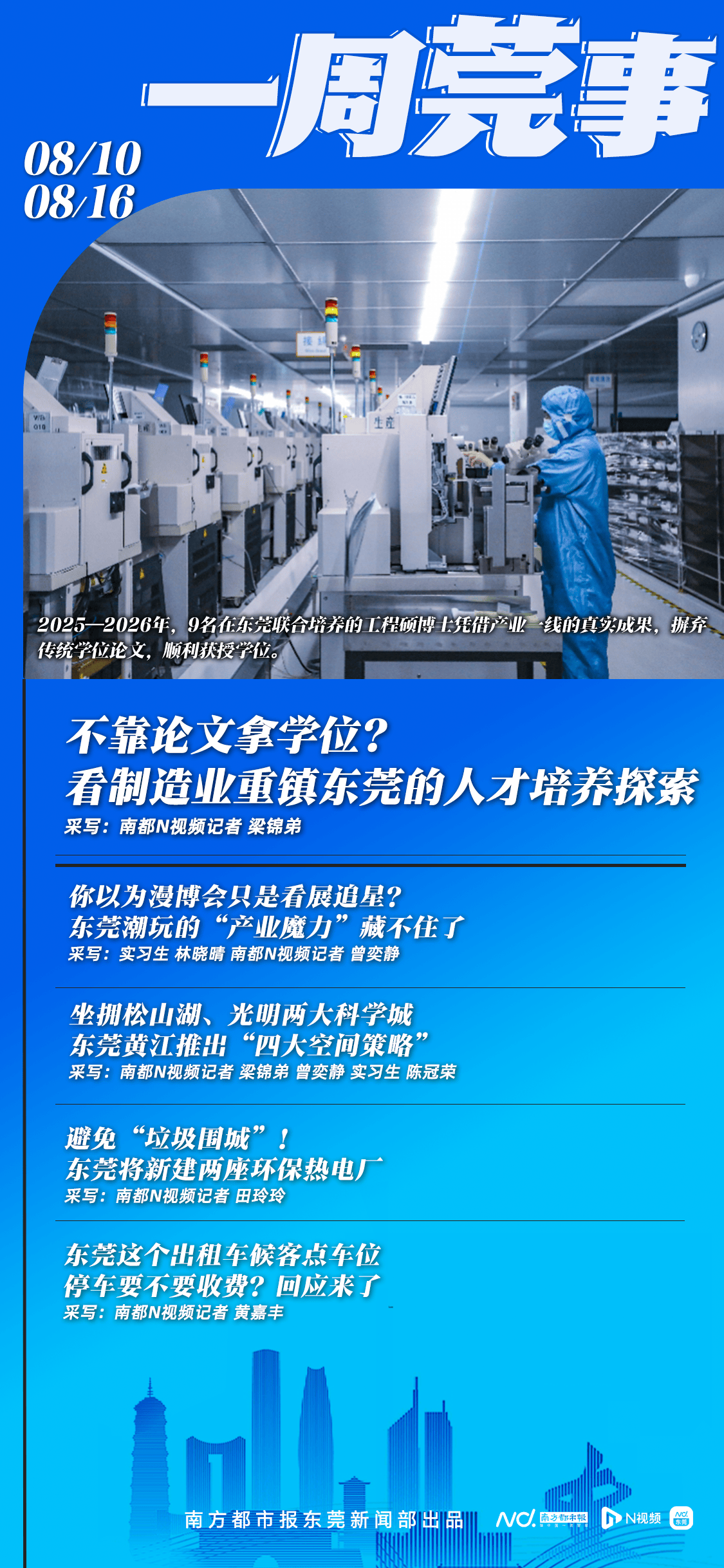 不靠論文拿學位？看製造業重鎮東莞的人才培養探索|東莞一週