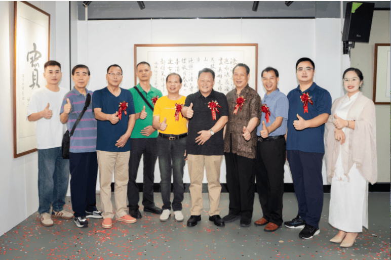 翰墨載哲思 筆韻潤文脈——陳開豔哲理主題書法作品展在廣西南寧晉唐書院隆重開幕