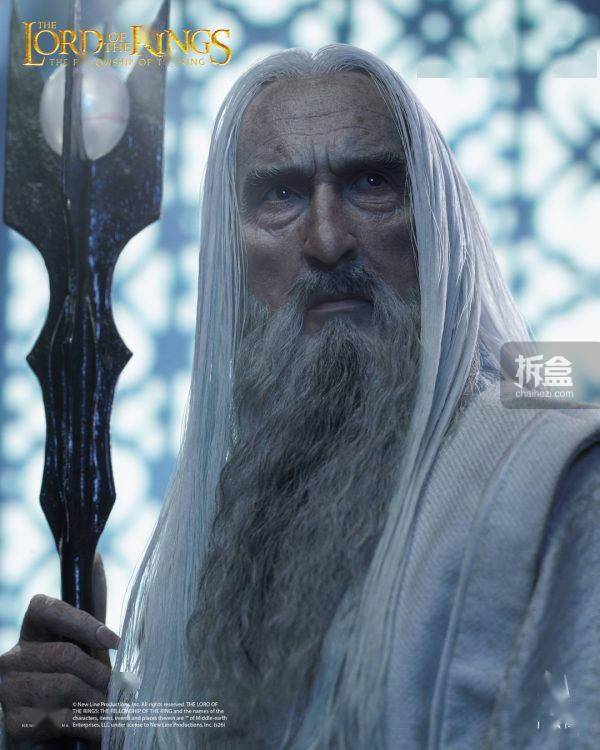 INART 指環王 護戒使者 薩魯曼 1/6 收藏級可動人偶
