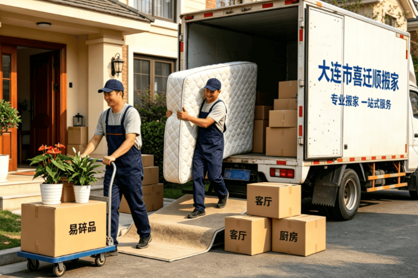 大連搬家怎麼選？口碑好的搬家公司具備這些特質