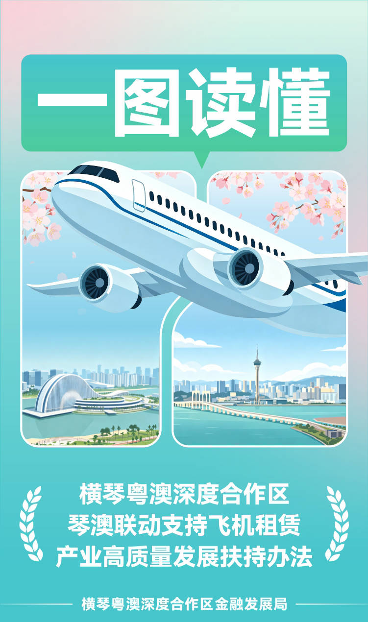 橫琴飛機租賃產業新政出爐！琴澳聯動“衝上雲霄”